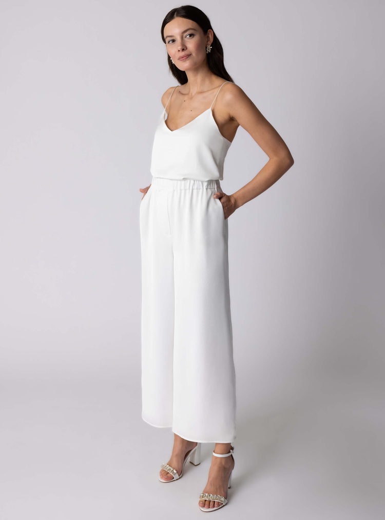 Hosenanzug Fur Die Reife Braut Braut Jumpsuit & Hosenanzug | piqyourdress
