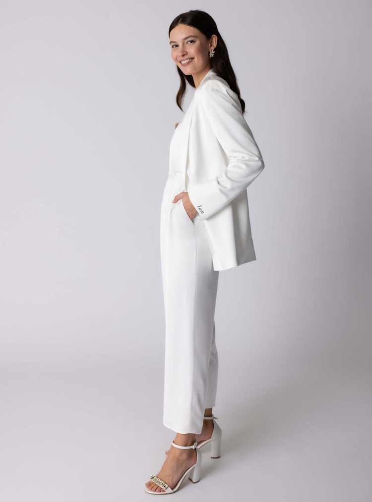 Hosenanzug Fur Die Reife Braut Braut Jumpsuit & Hosenanzug | piqyourdress