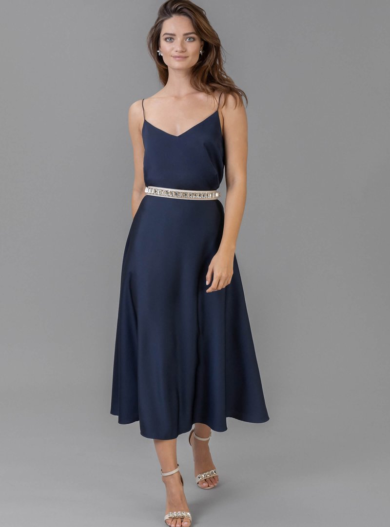 Brautjungfernkleid dunkelblau