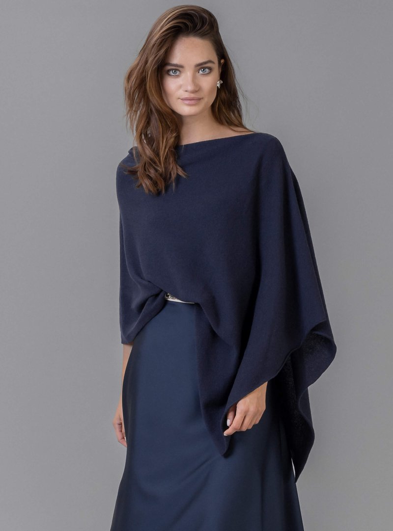 Ballkleid dunkelblau Tüll